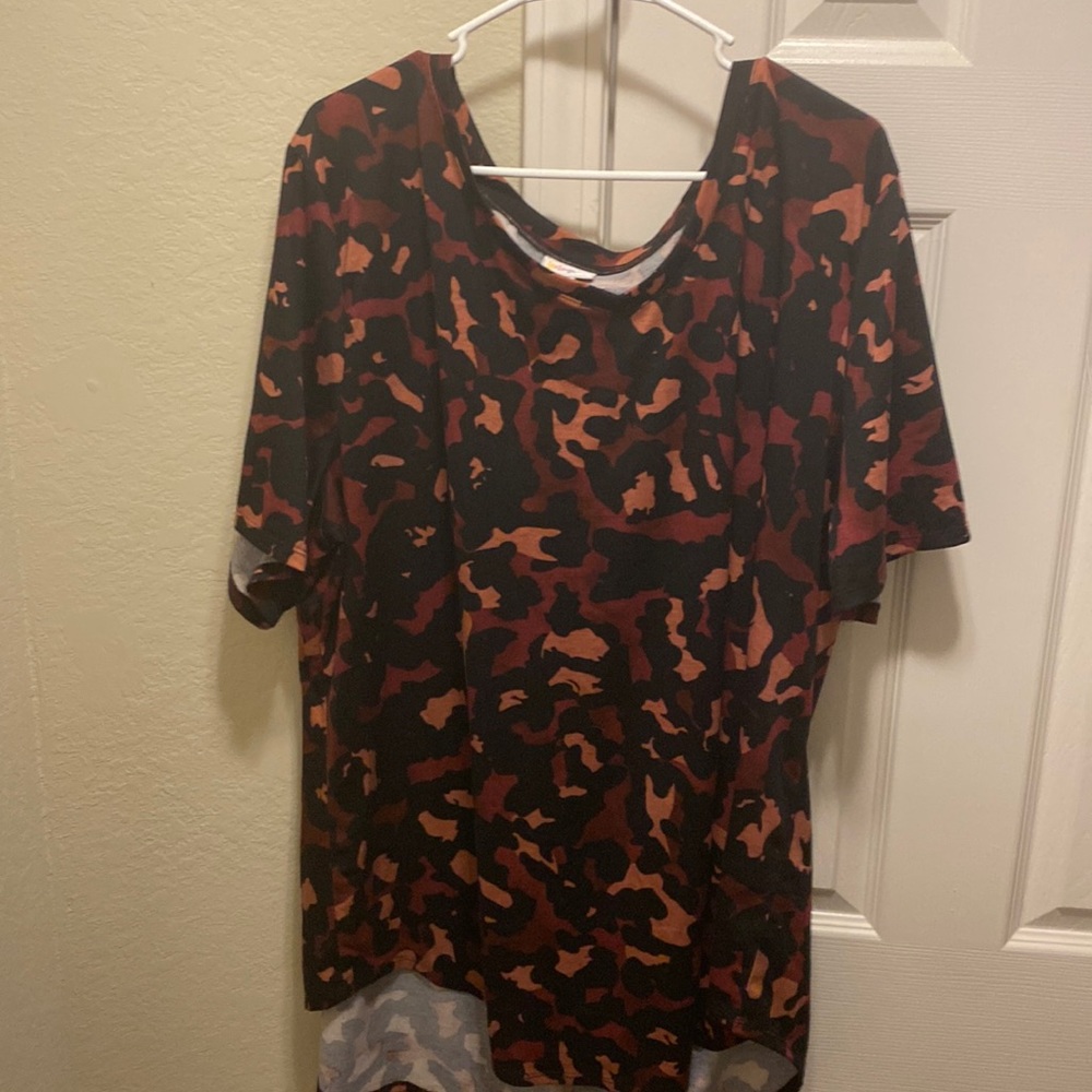 Cheetah print nightgown